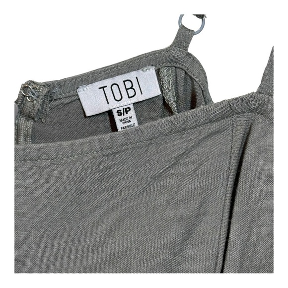 Tobi Wide Leg Linen Jumpsuit - Picture 3 of 8